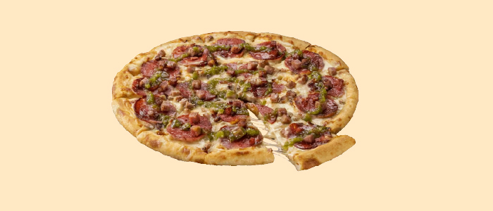 Spicy Beef Pizza  7'' 