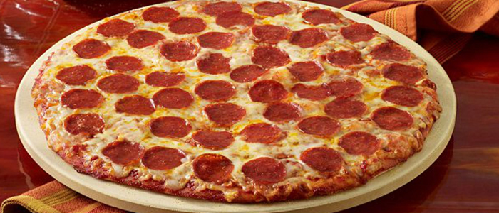 Pepperoni & Ham Pizza  7'' 
