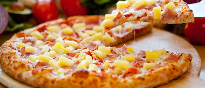 Ham & Pineapple Pizza  7'' 