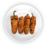 Cream Cheese Jalapenos (5) 