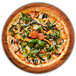 Vegetarian Pizza  12'' 