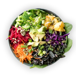 Tub Of Salad & Tub Of Salad Dressing 